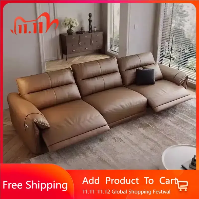 أرائك غرفة المعيشة الفريدة المقاومة للماء بتصميم بني منتفخ أرائك غرفة المعيشة في الصالون كرسي صالة فاخرة أثاث فندق Divano #1