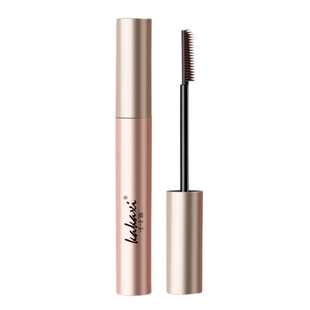 Black Silk Fibre Mascara Curling Thick Ultra-fine Brush Waterproof Eyelash Mascara Women Black Extension Cosmetic Brown Eye V7e6