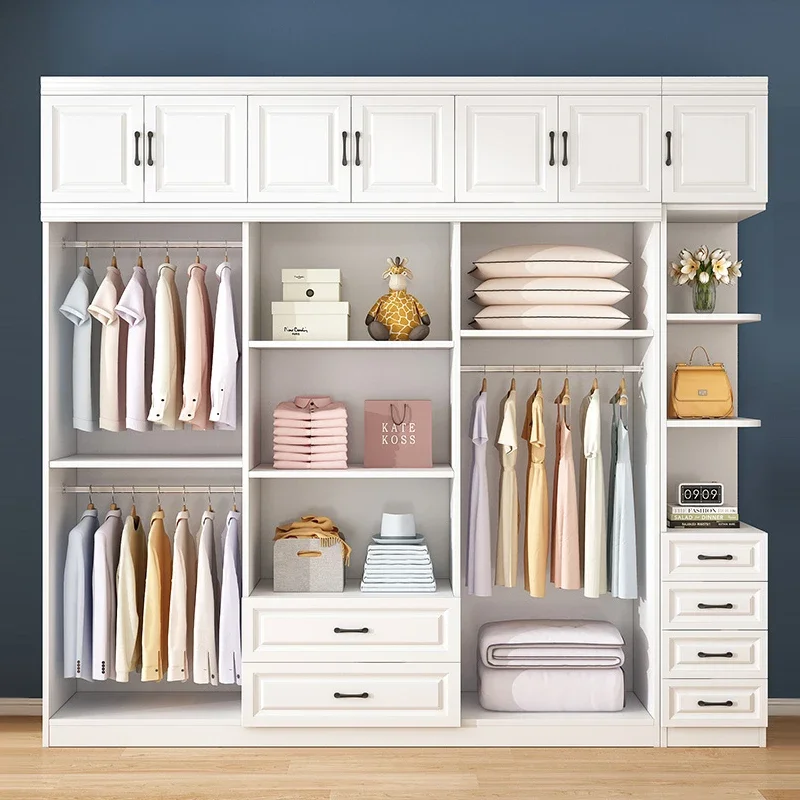 

for cheap customized bedroom furniture closet system clothes storage cabinet wardrobe modern wooden white wardrobes