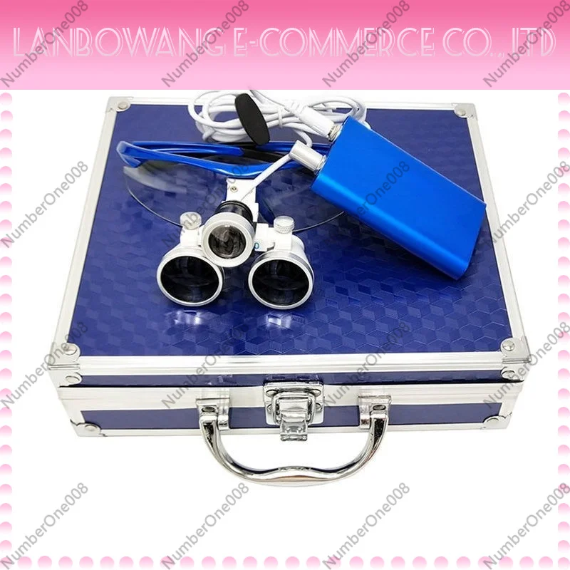 

Dental Glasses Style Magnifier With Headlight For Dental Surgery Ent Plastic Surgery Medical Aesthetic Examination
