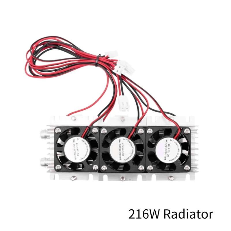 Peltier Coolers 12V 216W 18A Semiconductor Thermoelectric Coolers Peltier Cooling System Peltier Heatsink Module D46B