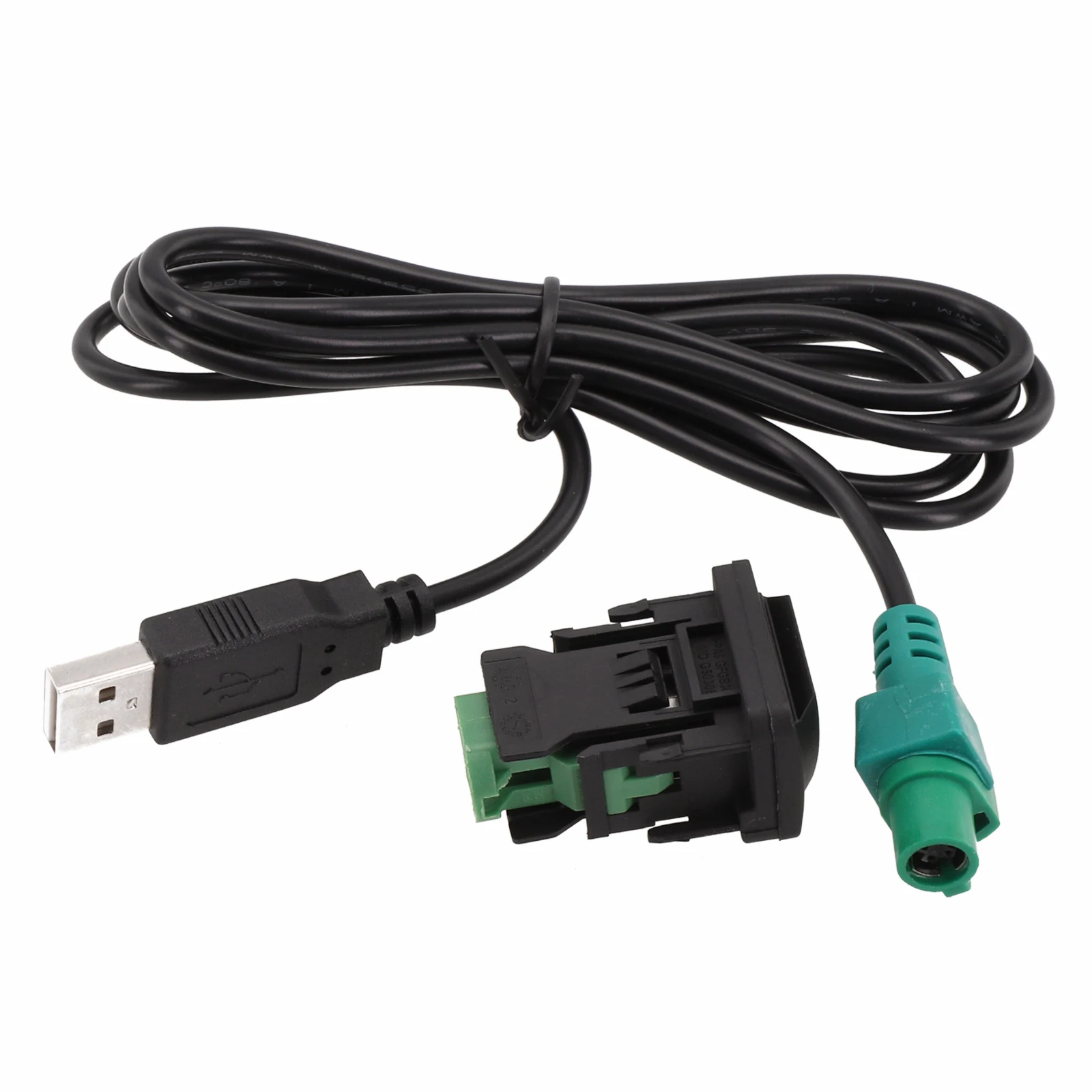 Installed On The Car Dashboard Car USB Audio Adapter Audio USB Interface Device Power Load Flush-mount Adapter