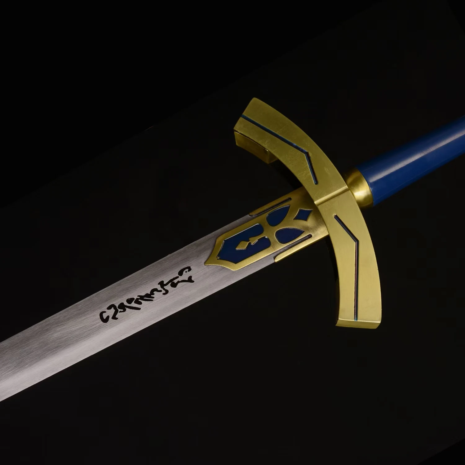 Hot Fate/stay night arma sciabola spada Excalibur per la collezione di decorazioni giocattolo con spade fodero in pelle