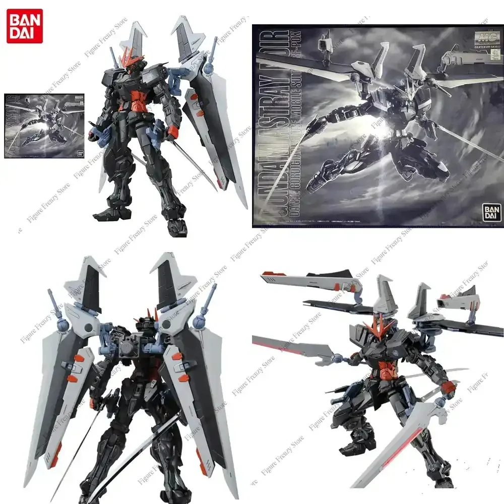 

Special Offer for Bandai Gundam MG 1/100 MBF-P0X ASTRAY NOIR Mol Kit Anime Figure Gunpla Model Kit Action Toy Figure for
