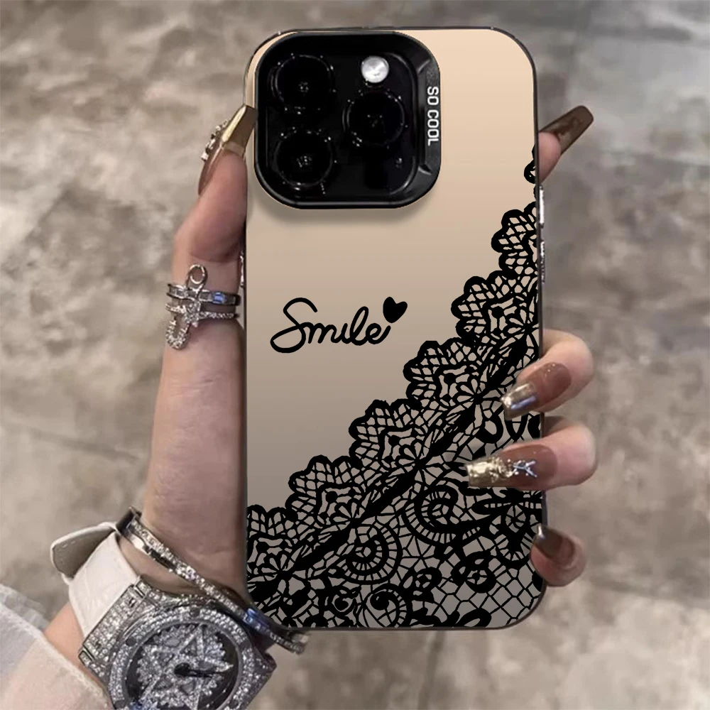 Smile Lace TPU-Hülle für Samsung Galaxy S26 S25 S24 S23 Ultra S22 S21Plus FE A57 A56 A55 A54 A53 A36 A35 A34 5G Stoßfeste Hülle – Detail 8