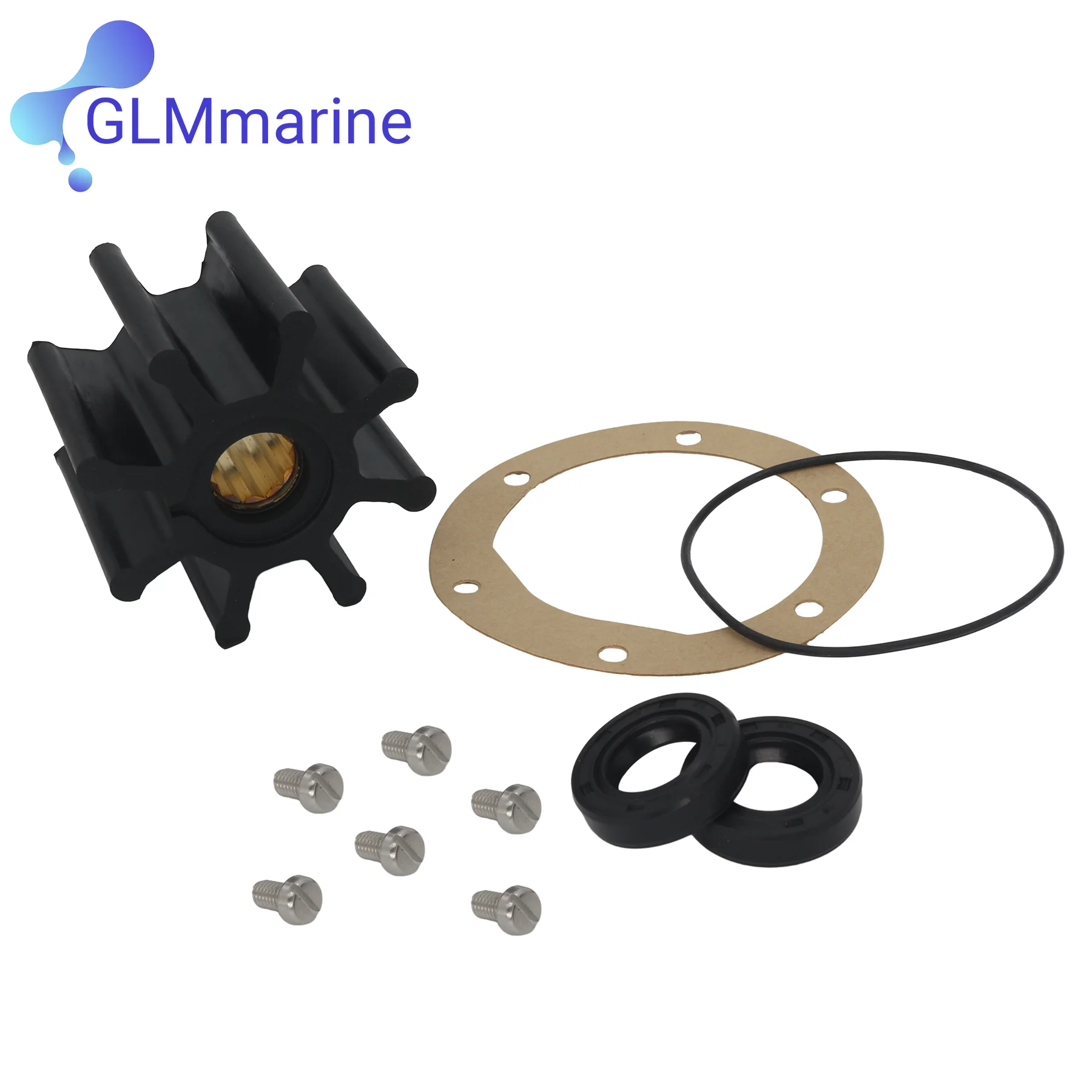 

352122 Sea Water Pump Impeller Kit Fits for Kohler 33CFOZ 40CFOZ 65COZ 99EOZ For Onan 33EFOZ 50EOZ 70EFOZ 80EOZ 132-0436 23-3308
