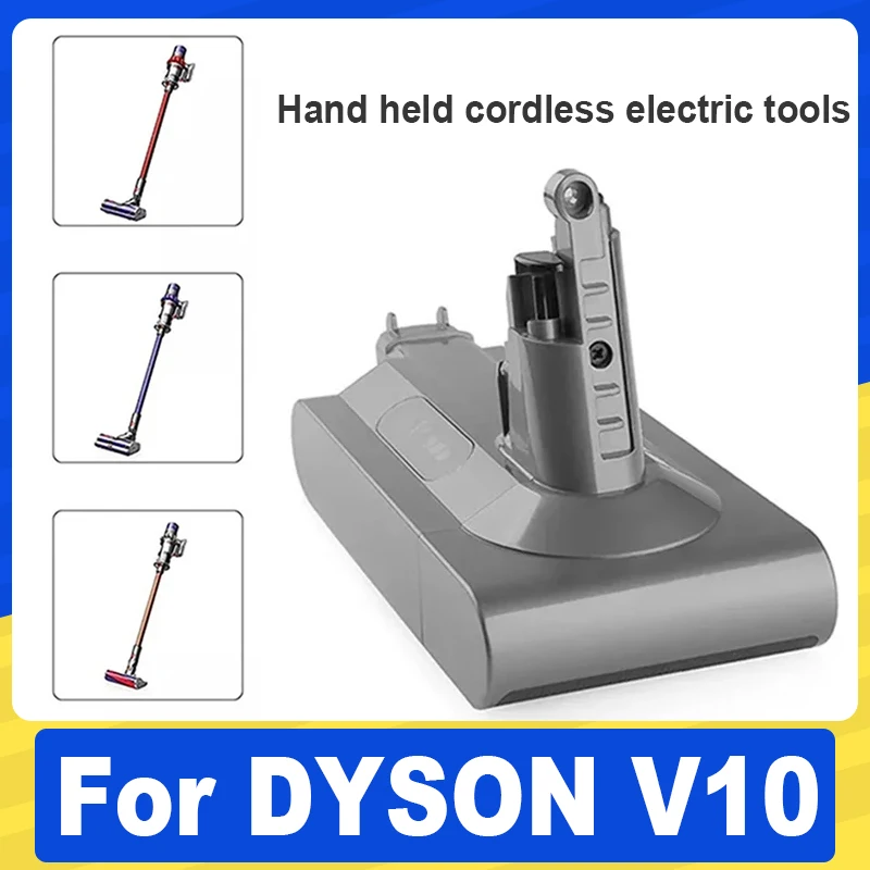 

Прямые поставки с завода: Аккумулятор для беспроводного пылесоса Dyson V10 Animal Absolute Fluffy, 25.2V 4800mAh-12800mAh