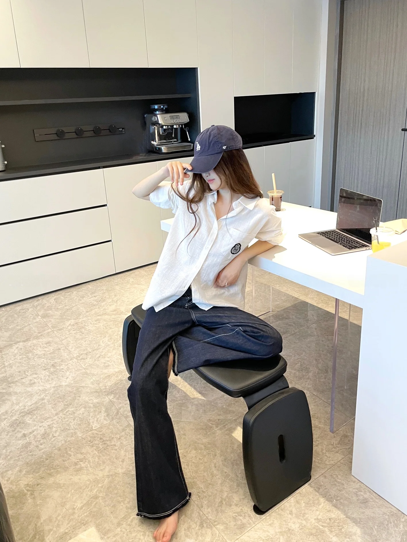 

Женская льняная блузка Maste с длинным рукавом, осенняя, в стиле раннего Нью-Йорка, качественная, в стиле преппи, повседневная, модная, для женщин