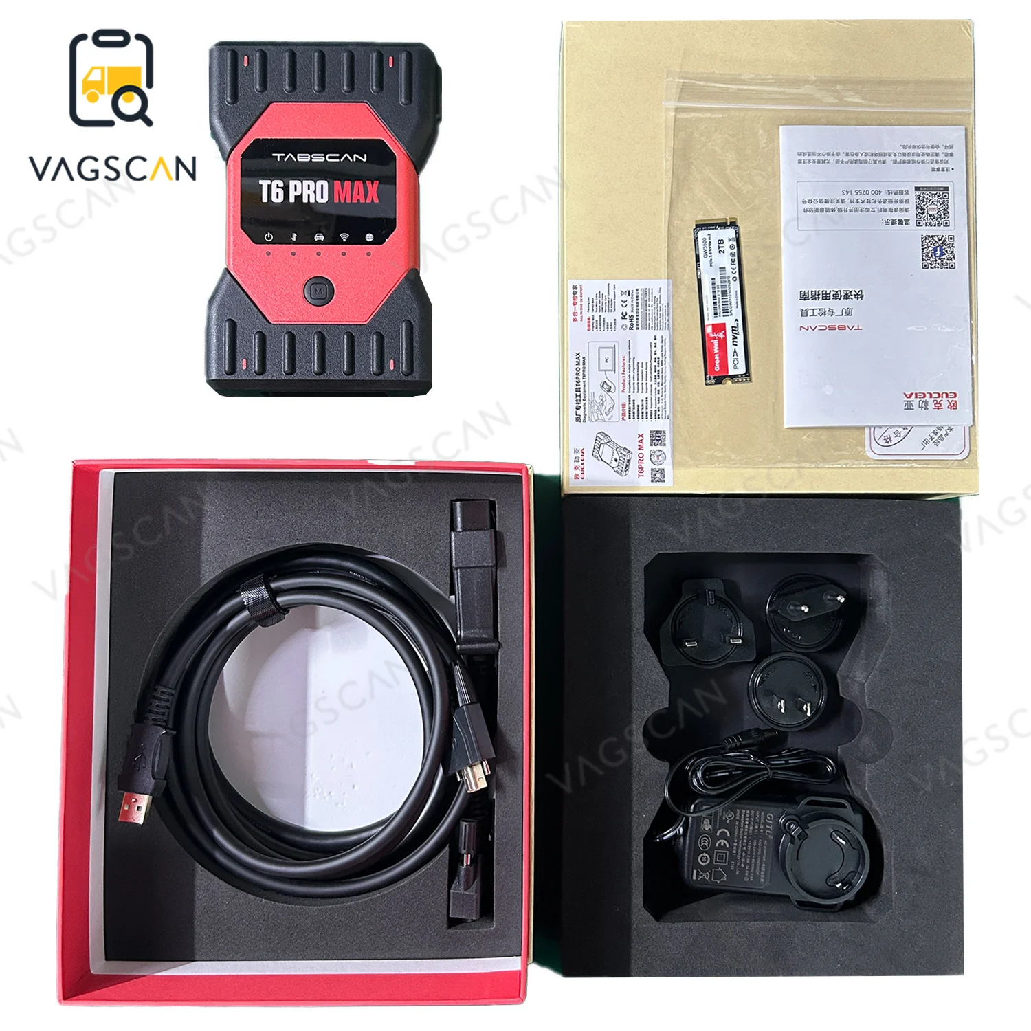 لـ T6 PRO MAX 13in1 يدعم CANFD DolP wifi رسم الخرائط عن بعد يستبدل C6 Icom 6154 Vocom MDI VCM2 Tech2 OTC HDS SGMW PIWIS3 SAIC #6