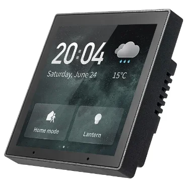 TPP01-Z EU All in One smart home central control panel built in Alexa voice 4 inch touch screen home control system