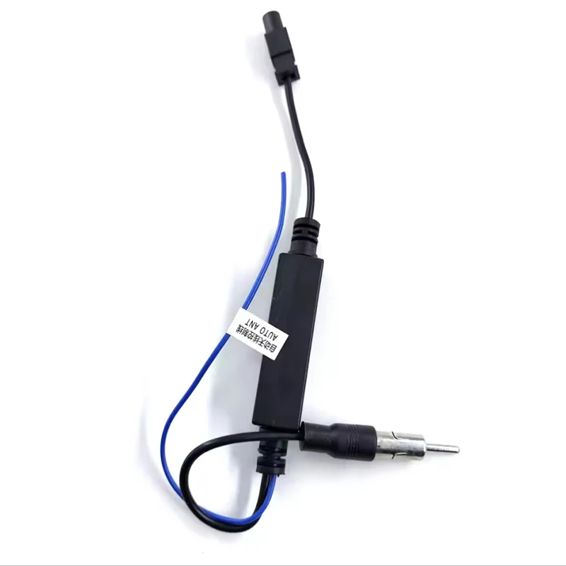 For Car Radio Antenna Connector Radio Antenna Adapter Signal Booster ABS Adapter Antenna Connector For Golf For Skoda Practical