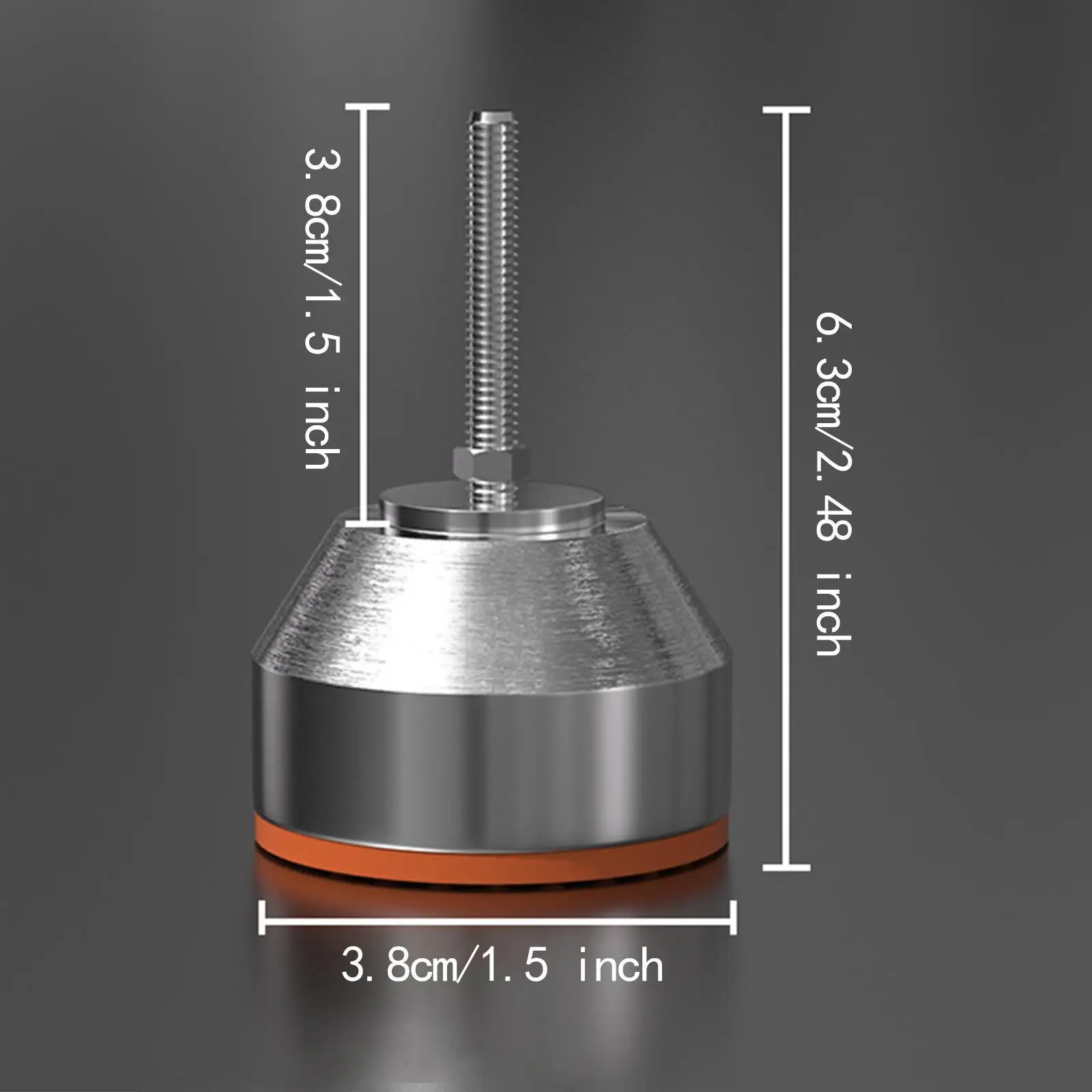 Cutting Machine Base Rubber Pad Shockproof Easy Installation Professional High Load Bearing Anti Slip Cutting Machine Support M6