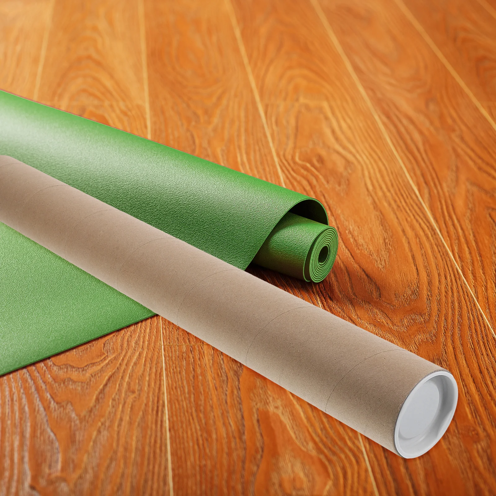 Kraft Paper Mailing Tubes Round Design Poster Shipping Cardboard Tubes Large Size Packing Boxes Storage Solutions