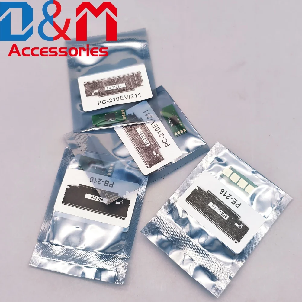 10 قطعة PC-211EV PC-211E PC-211 PC 210 PC-230R PA-210 PB-210 خرطوشة الحبر رقاقة ل Pantum M6500 M6550 M6600 P2500 P2200 P2207