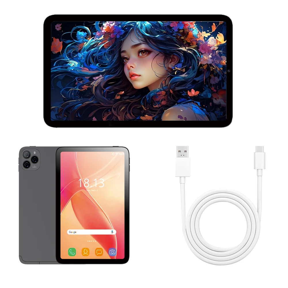 

New 10.1-inch Android 13 Tablet, 6GB+64GB, 1280x80IPS Full HD DisplayTablet, Supports Dual Cameras 5MP+13MP, Pad