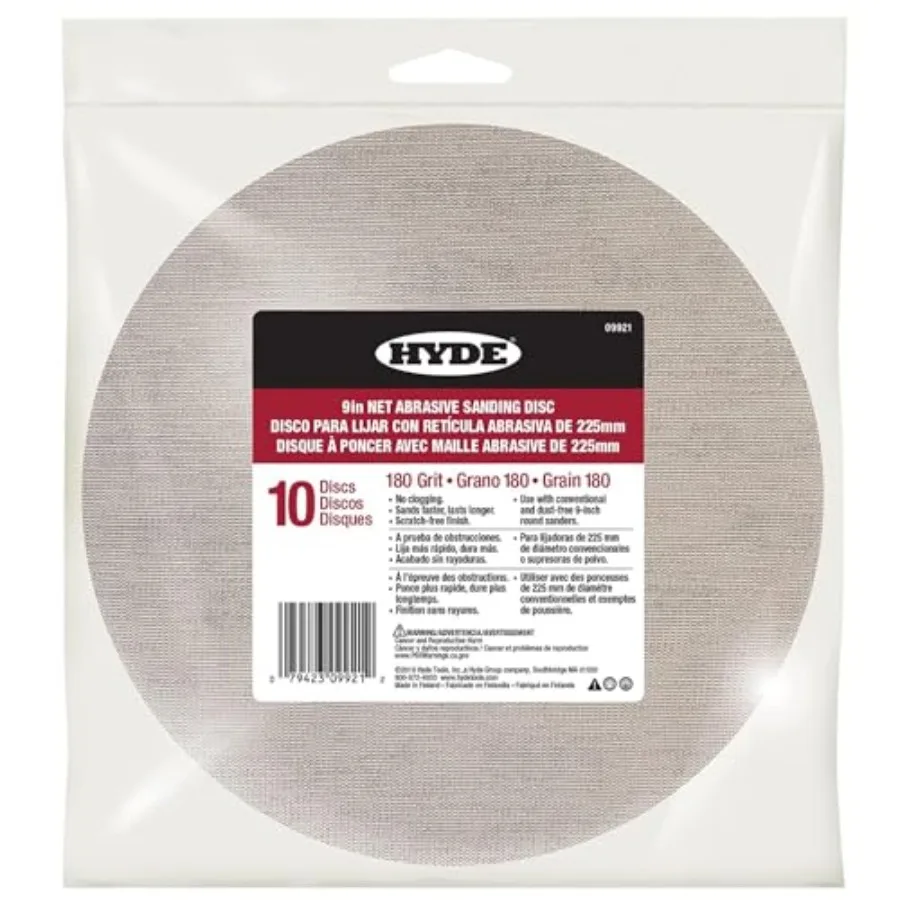 

09921 9" Disk Abrasive Sanding Net 10 pack