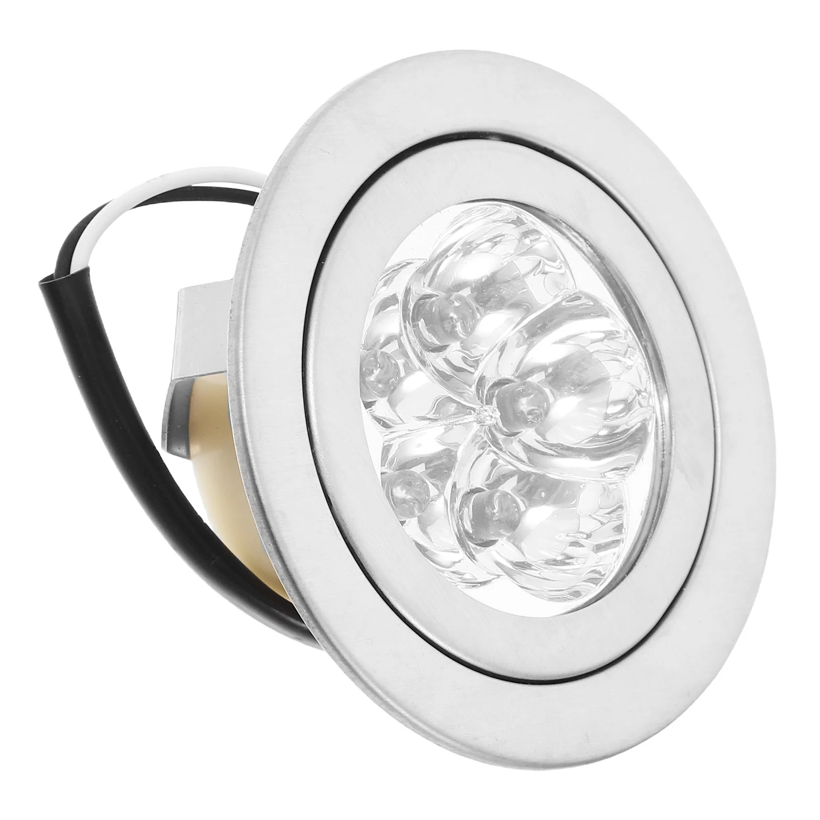 شفاط المطبخ ضوء لمبة 12 فولت LED مستديرة بيضاء باردة لاستبدال المطبخ هود موقد تنفيس الإضاءة مصابيح كهربائية قابلة للشحن