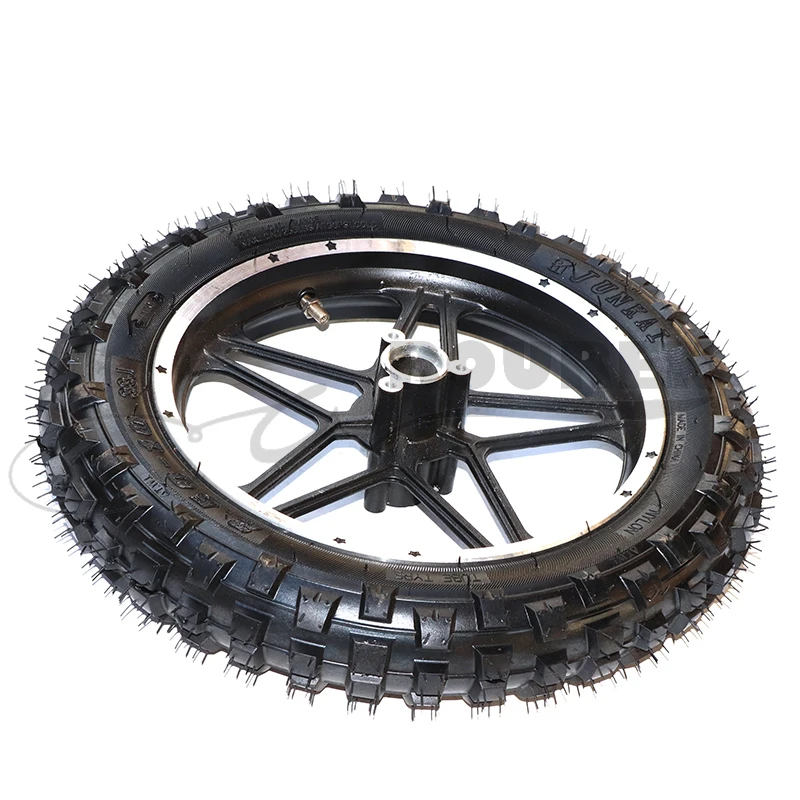 2.50-10 Tire Front And Rear Wheel Hub 10 Inch Cross Country Motorcycle  43-49cc Apollo  Pit Bike