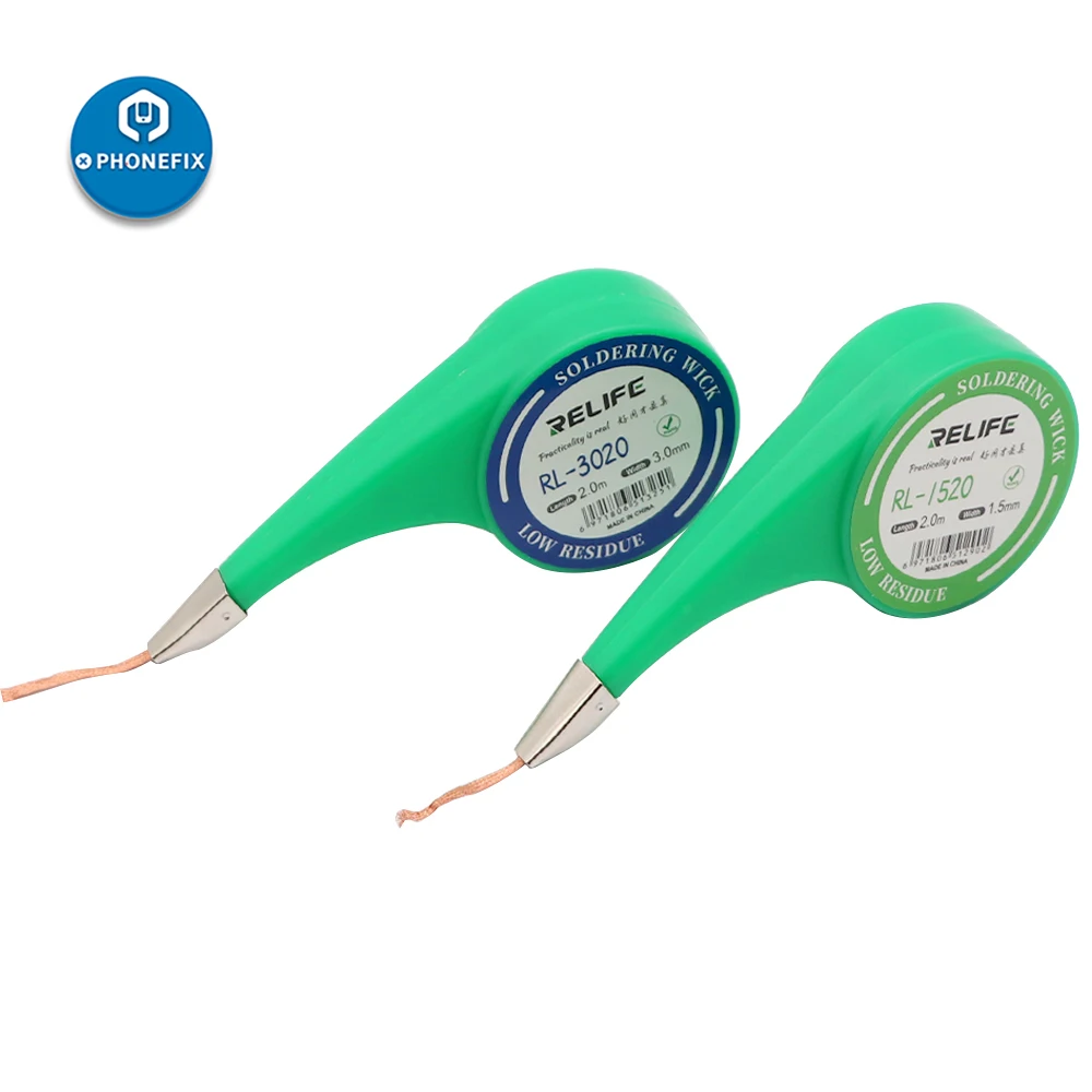 100% ทองแดง Wick 1.5มม.2.0มม.2.5มม.3.0มม.3.5มม.2M Desoldering Braid Solder Wick Low สารตกค้าง Non-ทำความสะอาดดีบุก Strip Repair เครื่องมือ