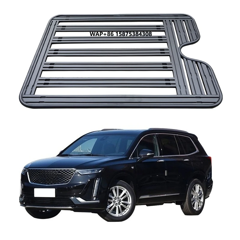 

Aluminum Alloy Car Roof Cargo Luggage Rack Baskets for Cadillac XT6 2020-2023 2024+