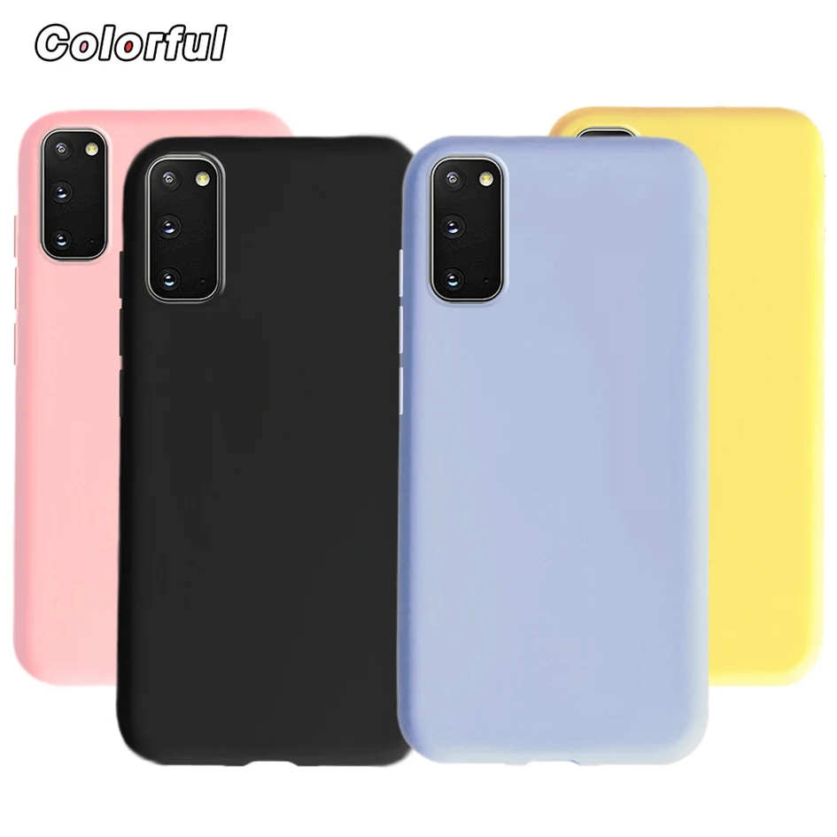 For Samsung Galaxy S20 2020 Case Luxury Liquid Silicone Soft Protective Cover Shell For Samsung S20 S 20 SM-G980F GalaxyS20 Capa