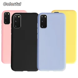 For Samsung Galaxy S20 2020 Case Luxury Liquid Silicone Soft Protective Cover Shell For Samsung S20 S 20 SM-G980F GalaxyS20 Capa