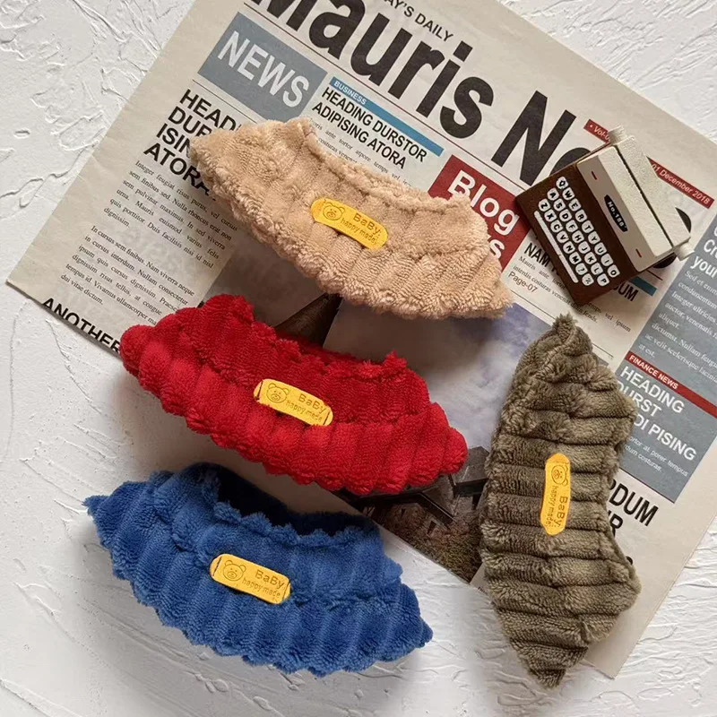 For Labubu Doll Clothes L058 Wide Fleece Fisherman Hat Suitable For First Second And Third Generations 17cm Labubu Clothes