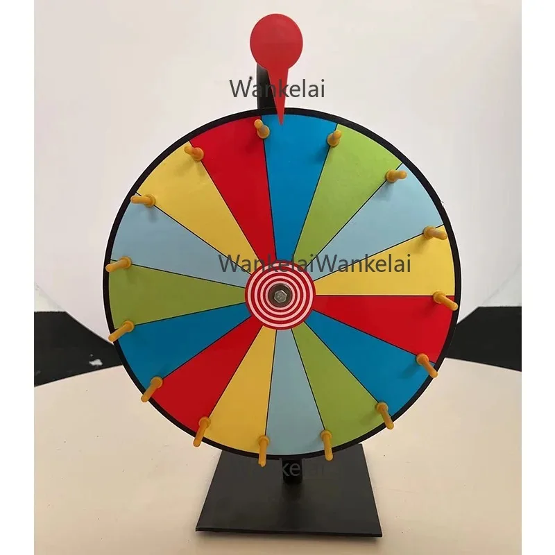 Interactive Teaching Prop Erasable Lucky Turntable Game Tool for Fun Learning Activities