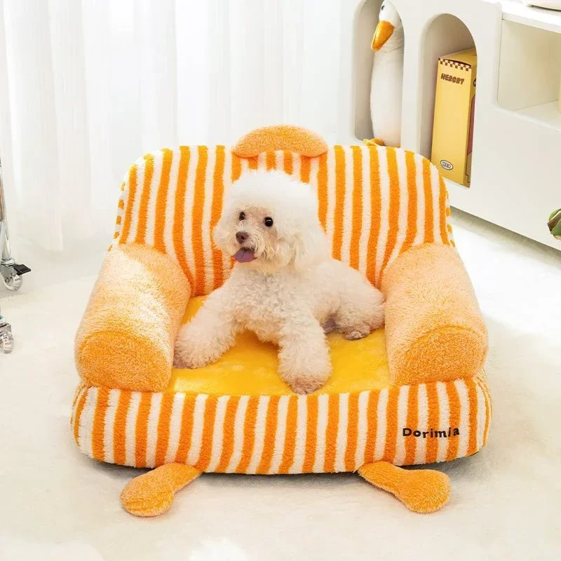 Kennel Universal in All Seasons Small and Medium-sized Dogs Removable and Washable Dog Bed Small Teddy Sofa Pet Accessories