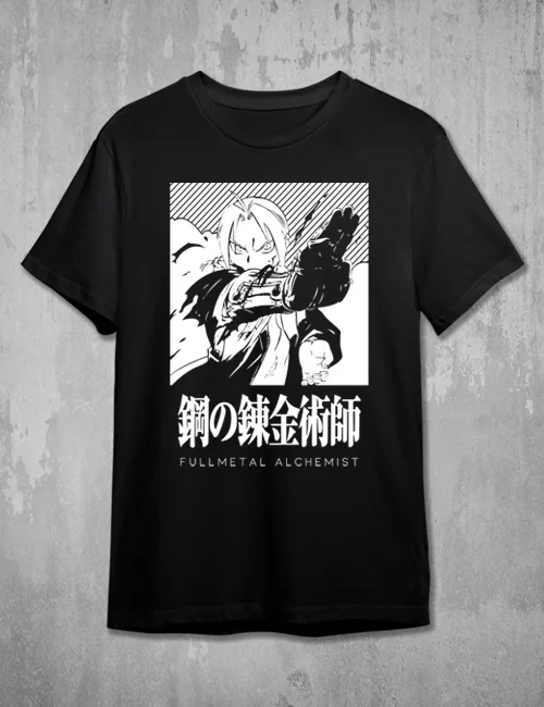 Edward Fullmetal Alchemist anime T- shirt