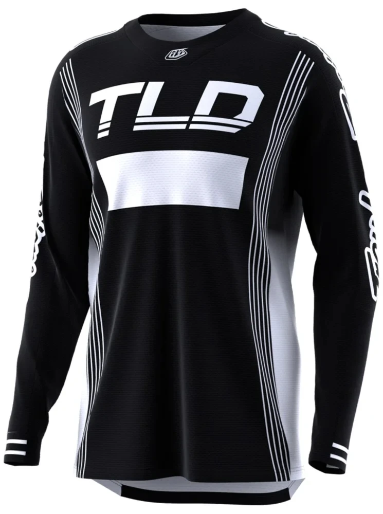 Troy Lee Designs GP Air Rythm Mens MX Offroad Jersey Black MD Men's Breathable Quick Drying Long Sleeve Outdoor Speed Control