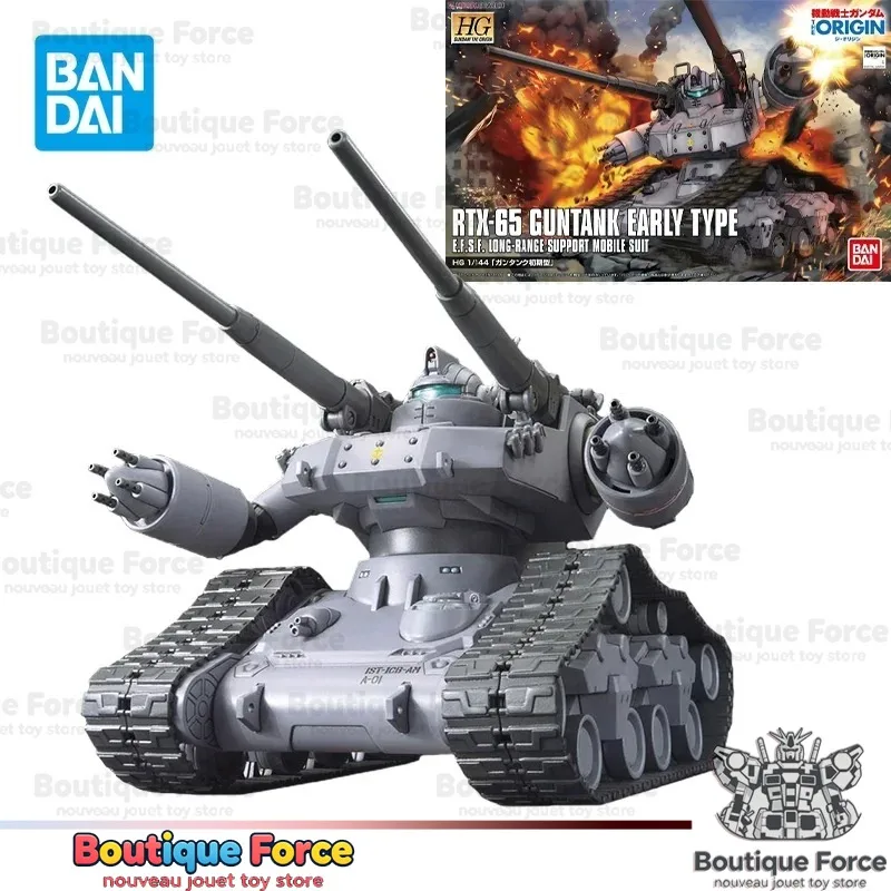 

Bandai Gundam GTO RTX-65 GUNTANK EARLY TYPE 1/144 HG Model Kit Anime Figure Action Toy Collectible for Fans Kids Adults