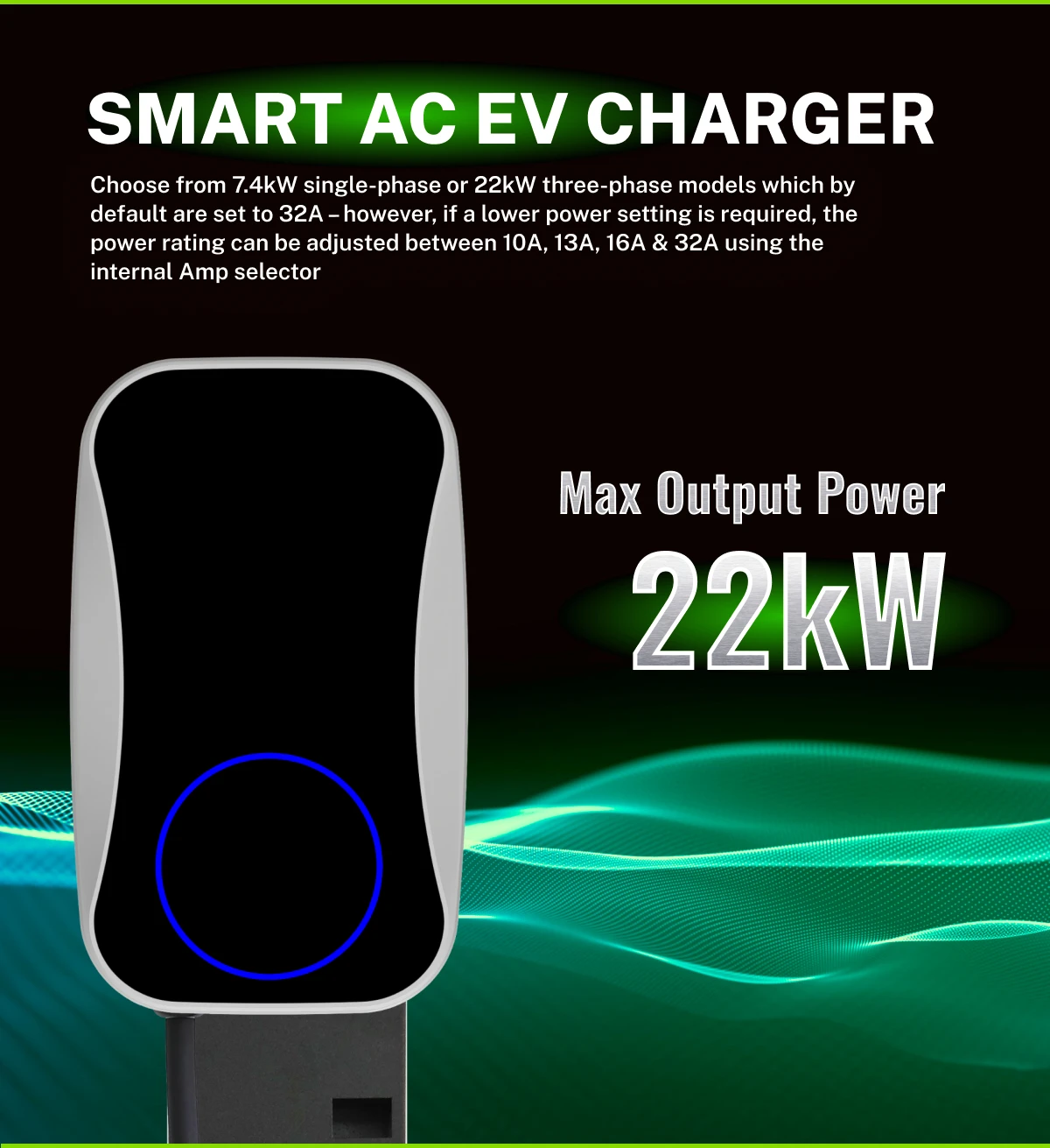 New CE Certified 22kW 32A Wall - Home Ev Charger review and price