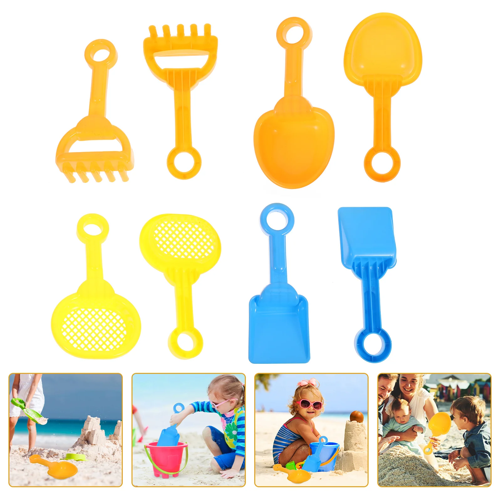 

Palstic Sand Kids Rack Toy Beach Drain Shovels Rake Children Digging Tool