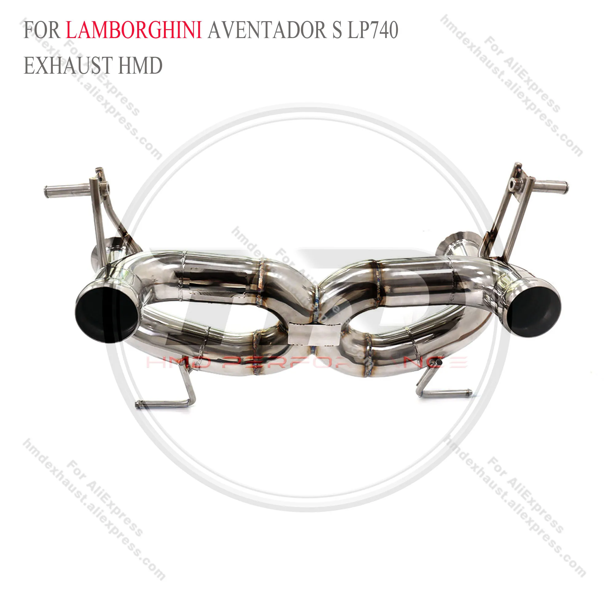 

HMD Stainless Steel Exhaust System Performance Catback for Lamborghini Aventador S LP740 upgrade SVJ without valve