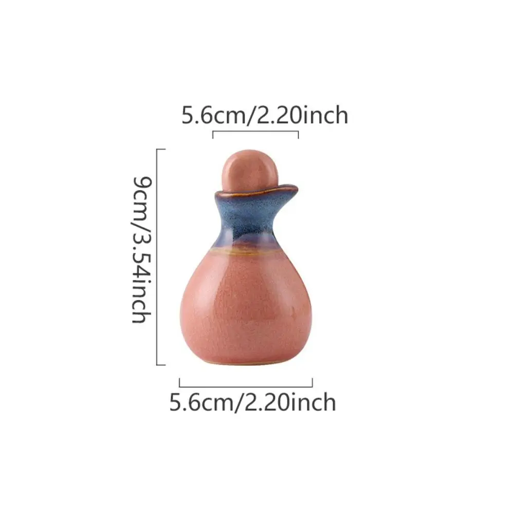 Storage Jar Refillable Essential Oil Bottle Vintage Empty Cosmetic Container Mini Ceramic Oil Dropper Bottle Beauty Products