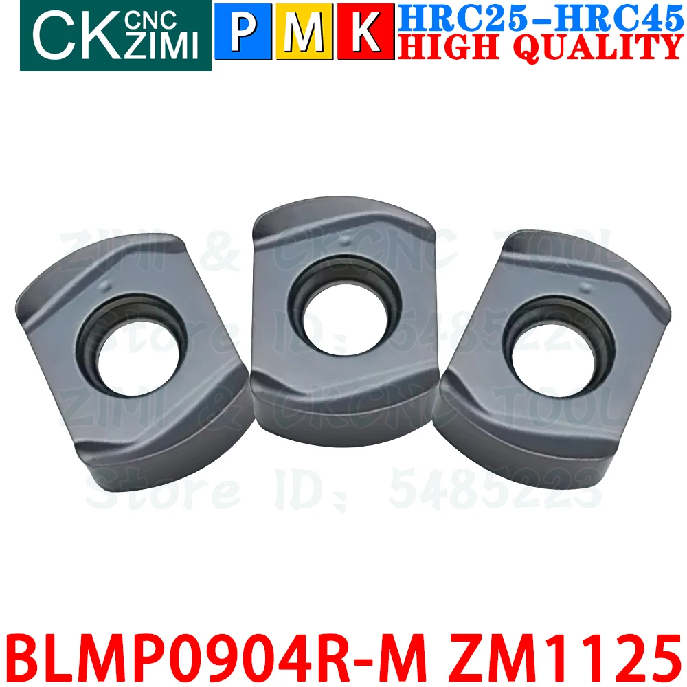 BLMP0904R-M ZM1125 BLMP 0904R M Carbide Insert Fast Feed Milling Insert Tool TEBL09 TFMBL CNC Metal Lathe Indexable Milling Tool