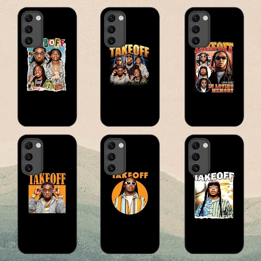 Rapper Takeoff Phone Case For Samsung S23 22 21 20 ULTRA PLUS Lite Shell