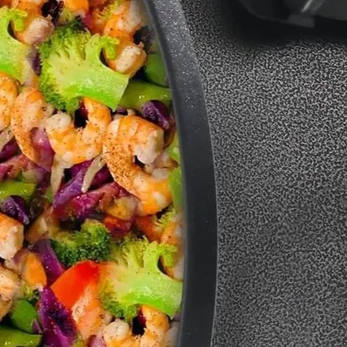 

Многофункциональная электрическая сковорода с антипригарным покрытием 42 см со стеклянной крышкой, сковорода 1500 Вт для семьи и собраний, горячего горшка, пиццы и приготовления пищи