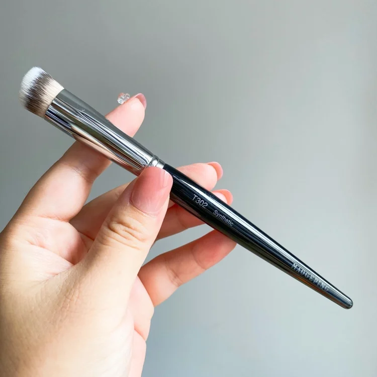 Pincel de Corretivo Mao Ge  T302, Ferramenta Profissional para Correção de Manchas e Aplicação de Base, Pincel de Maquiagem