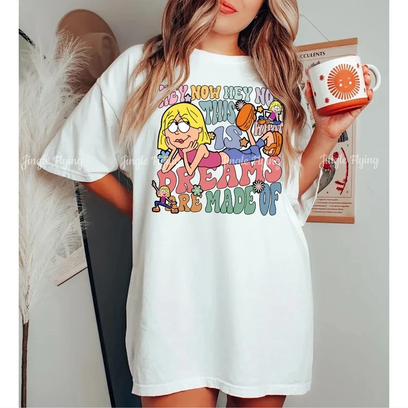 Cute Lizzie Mcguire Comfort Colors Shirt This Is What Dreams Are Made Of Retro T Shirt