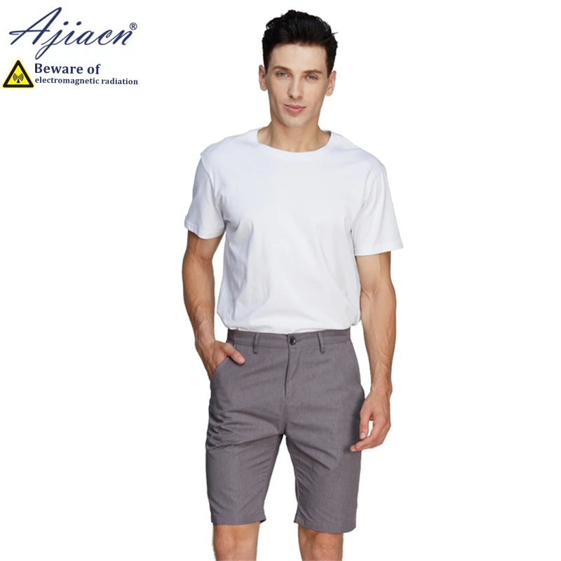 Genuine anti-radiation men's shorts new energy vehicles, 5g communication Electromagnetic radiation shielding short pants