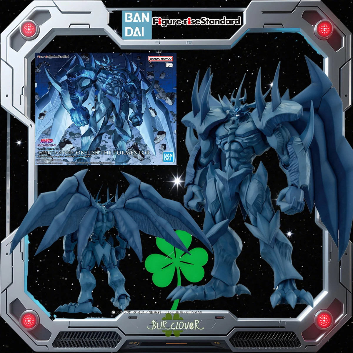 

BANDAI Figure-rise Standard YU-GI-OH! DUEL MONSTERS OBELISKI THET ORMENTORFigures Joints High Quality Collectible Toys