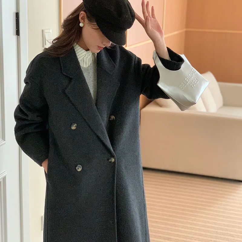 6 Colors Women Coat Casual Long Length Jacket Super Quality Great Quality Size  Free Shipping