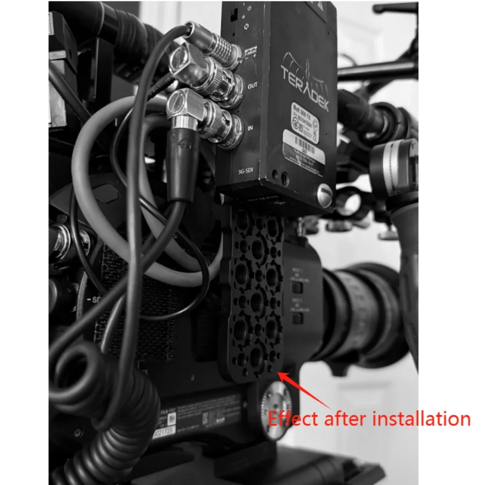 KUANJIE L146 ARRI Scharniermontageplatte AMP-1 Käseplatte, poröse Platte, verstellbare Käsemontageplatte – Detail 1