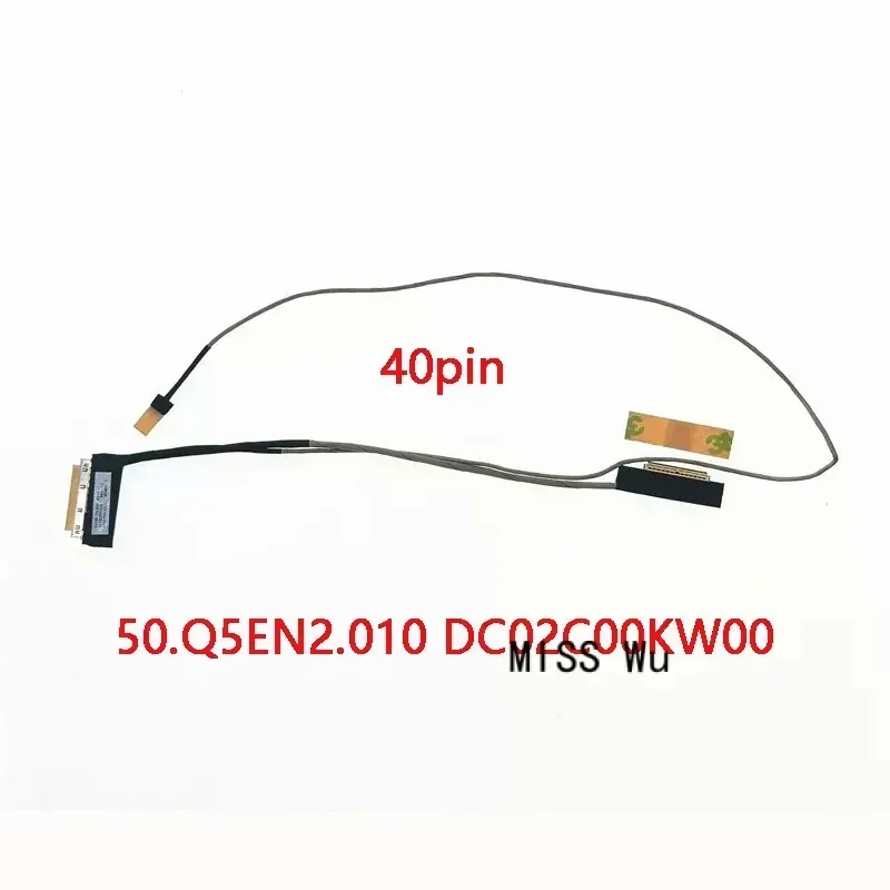 New genuine laptop LCD EDP cable for Acer Nitro 5 an517-51 eh70f 4K 144Hz 40pin 50. Q5en2.010 dc02c00kw00