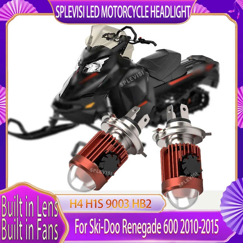 

LED Motorcycle Light High Low Beam 12V 24V High Bright 40W 3070 Chipset For Ski-Doo Renegade 600 2010 2011 2012 2013 2014 2015