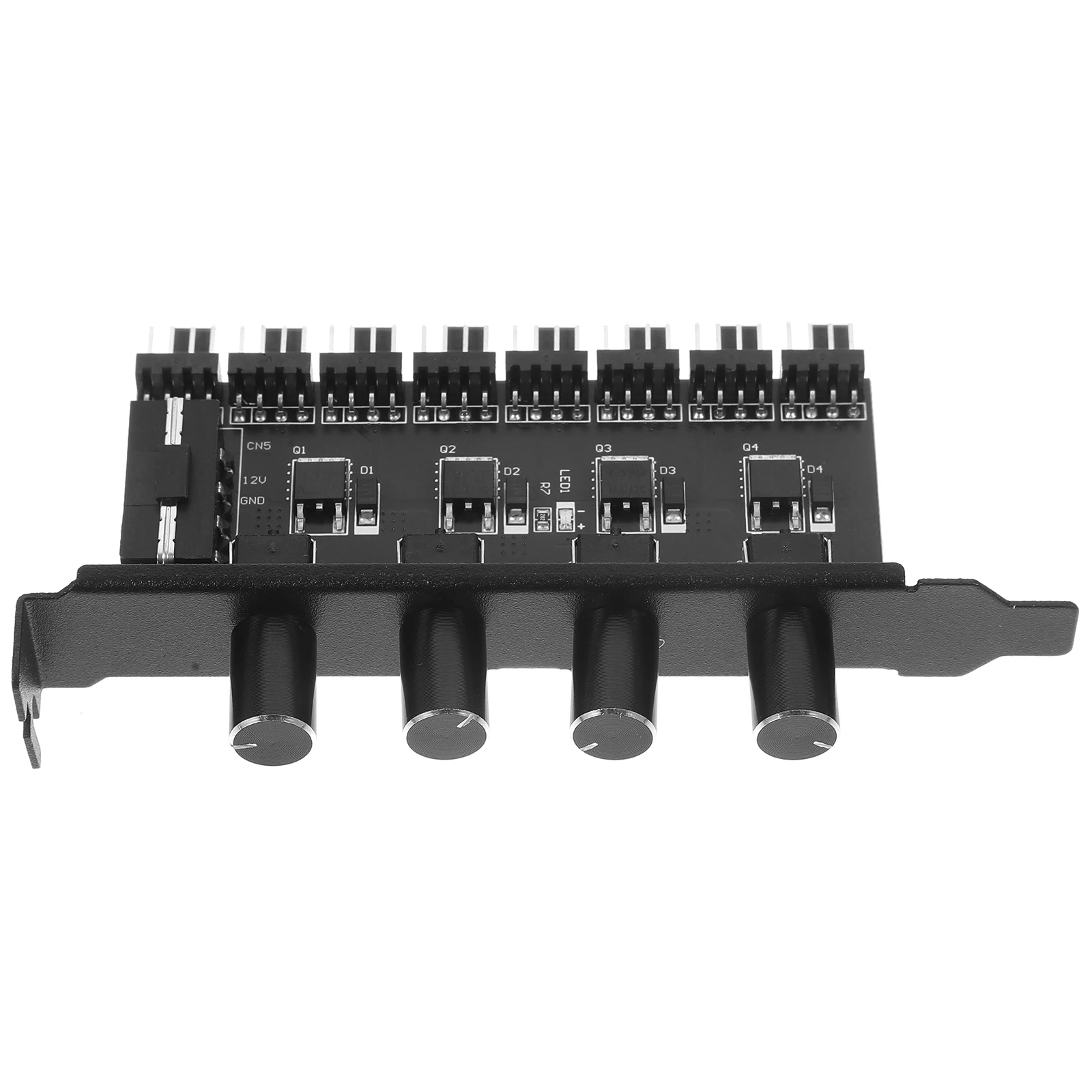 

Fan Speed Controller Computer Hub Cooler Switch Cpu Splitter Cable Fan-powered Temperature Abs