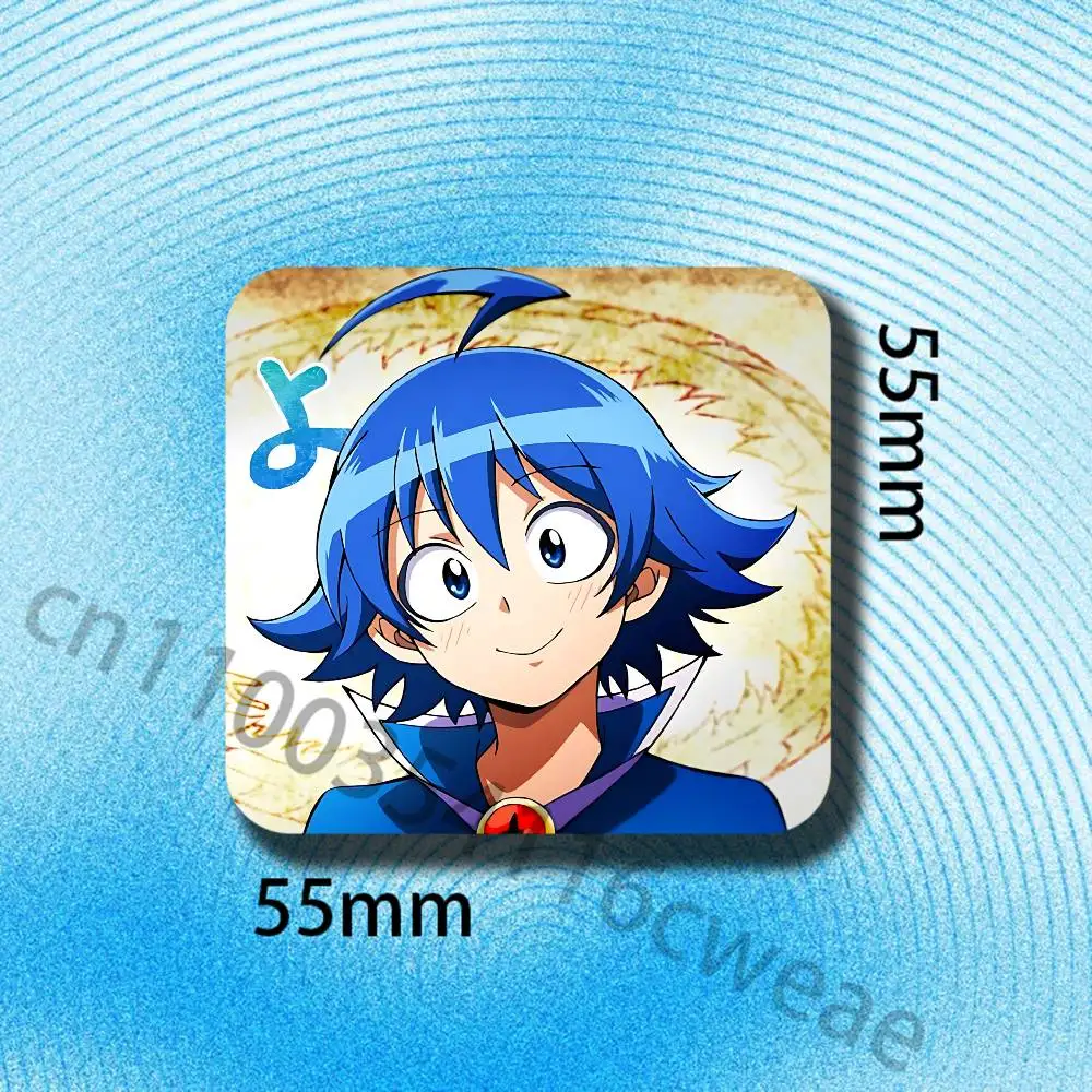 Welcome to Demon School! Iruma-kun Fridge Magnets Refrigerator Card Kitchen Metal Icebox Cabinet Magnetic Cards