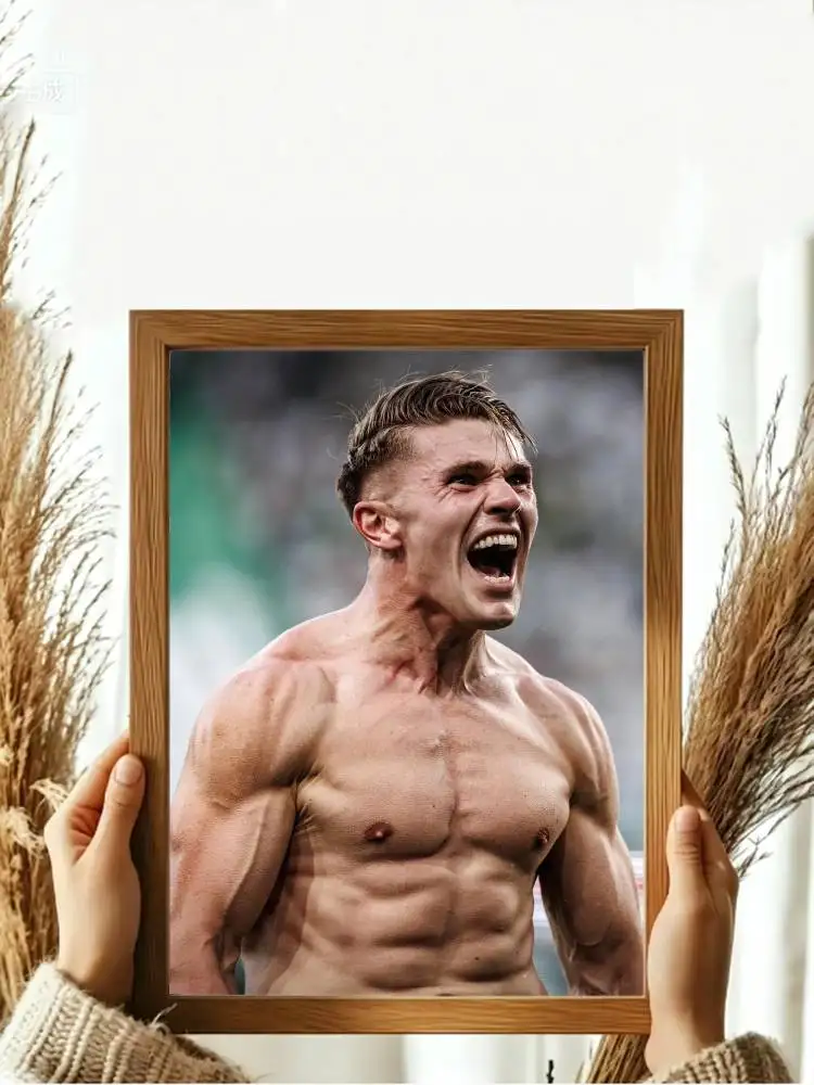 COOL Football-Viktor G-Gyokeres Poster HD Self Adhesive Waterproof Wall Art Ideal for Home Office